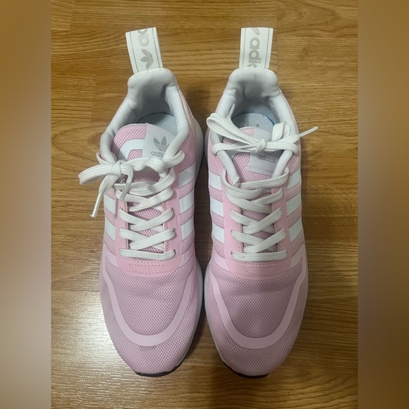 Adidas Women's Light Pink Sneakers(Size 7) - Picture 9 of 11